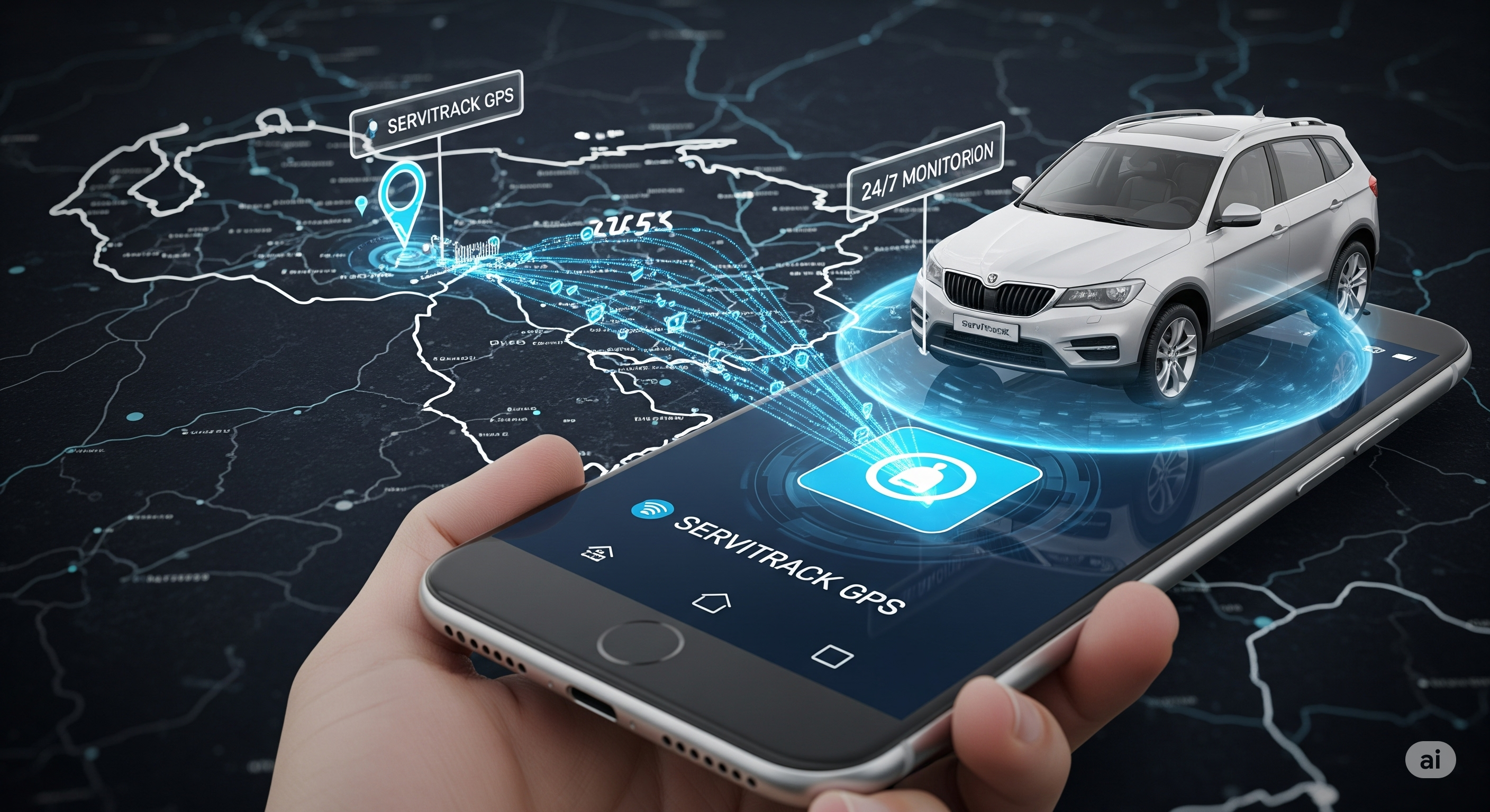 Servitrack GPS Background 1